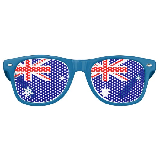 Lunettes de soleil Party Shades - drapeau australi (Devant)