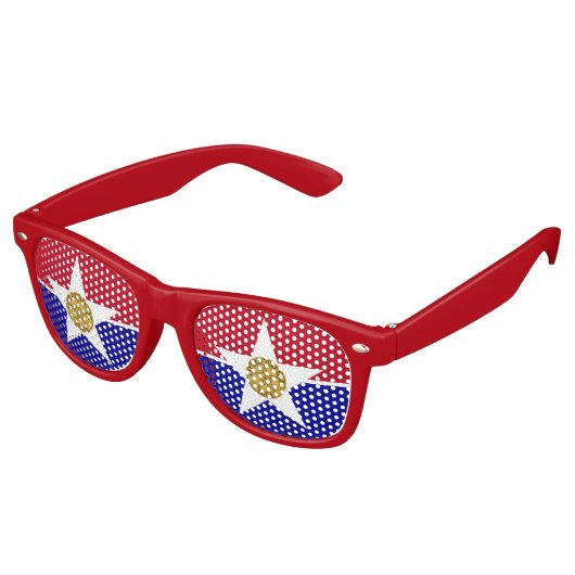Lunettes de soleil Party Shades - drapeau de Dalla (Angulaire)