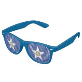 Lunettes de soleil Party Shades - drapeau de Houst (Angulaire)