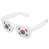 Lunettes de soleil Party Shades - drapeau de la Co (Angulaire)