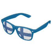 Lunettes de soleil Party Shades - drapeau de la Fi (Angulaire)