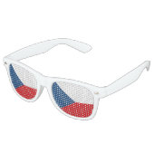 Lunettes de soleil Party Shades - Drapeau de la Tc (Angulaire)