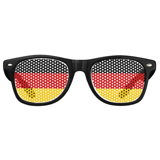 Lunettes de soleil Party Shades - drapeau de l'All (Devant)