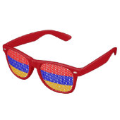 Lunettes de soleil Party Shades - drapeau de l'Arm (Angulaire)