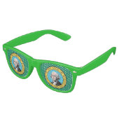 Lunettes de soleil Party Shades - drapeau de l'Éta (Angulaire)