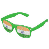 Lunettes de soleil Party Shades - drapeau de l'Ind (Angulaire)