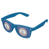 Lunettes de soleil Party Shades - drapeau de Virgi (Angulaire)