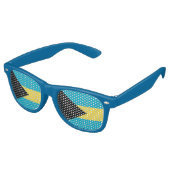 Lunettes de soleil Party Shades - drapeau des Baha (Angulaire)