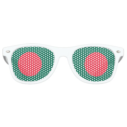Lunettes de soleil Party Shades - drapeau du Bangl (Devant)