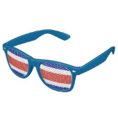 Lunettes de soleil Party Shades - drapeau du Costa (Angulaire)