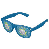 Lunettes de soleil Party Shades - Drapeau du Dakot (Angulaire)