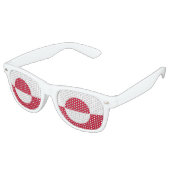 Lunettes de soleil Party Shades - drapeau du Groen (Angulaire)