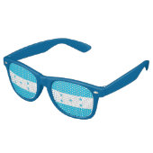 Lunettes de soleil Party Shades - Drapeau du Hondu (Angulaire)