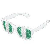 Lunettes de soleil Party Shades - drapeau du Niger (Angulaire)