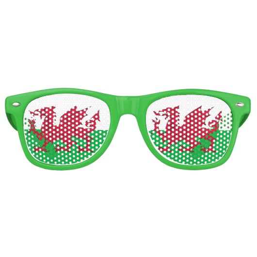 Lunettes de soleil Party Shades - drapeau du Pays  (Devant)