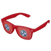 Lunettes de soleil Party Shades - drapeau du Tenne (Angulaire)