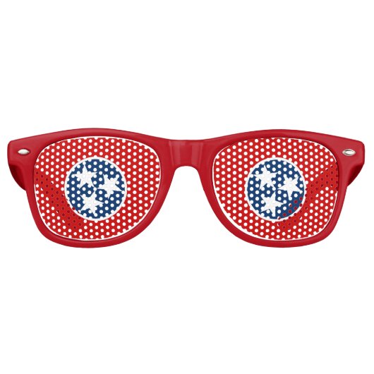 Lunettes de soleil Party Shades - drapeau du Tenne (Devant)