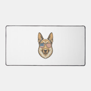 Lunettes de soleil patriotiques Berger allemand Ar