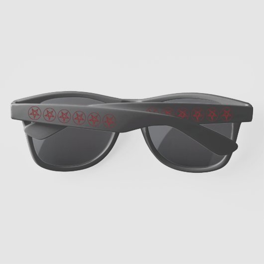 Lunettes De Soleil Pentagram Red Devil (Dos)