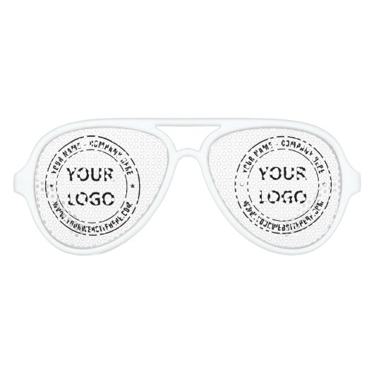 Lunettes de soleil personnalisées pour logo ou pho (Devant)