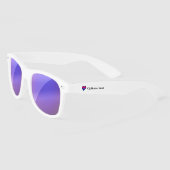 Lunettes De Soleil Pixel art LGBT BI arc-en-ciel (Gauche)