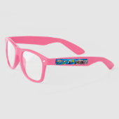 Lunettes De Soleil Poissons tropicaux nageant Fond (Gauche)