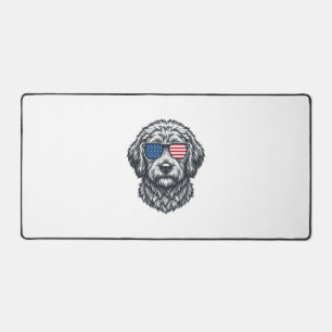Lunettes de soleil pour chien patriotiques vintage