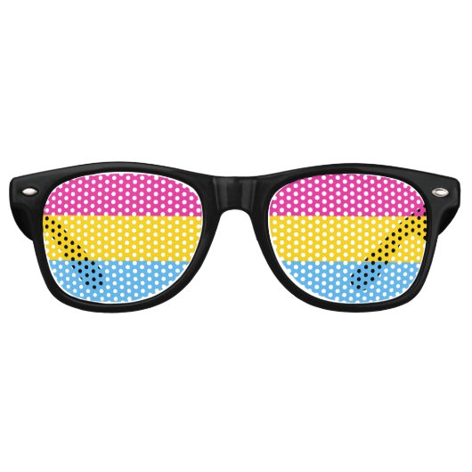 Lunettes de soleil pour drapeau de la fierté Panse (Devant)