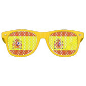 Lunettes de soleil pour drapeau espagnol (Devant)