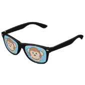 Lunettes de soleil pour enfants visage singe (Angle)