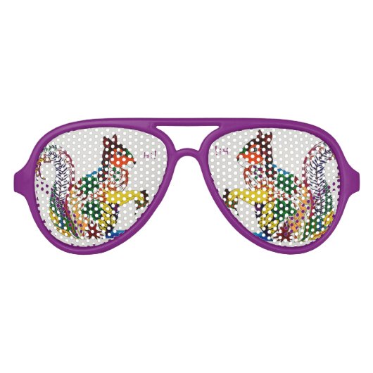 Lunettes de soleil pour fête d'écureuil (Devant)