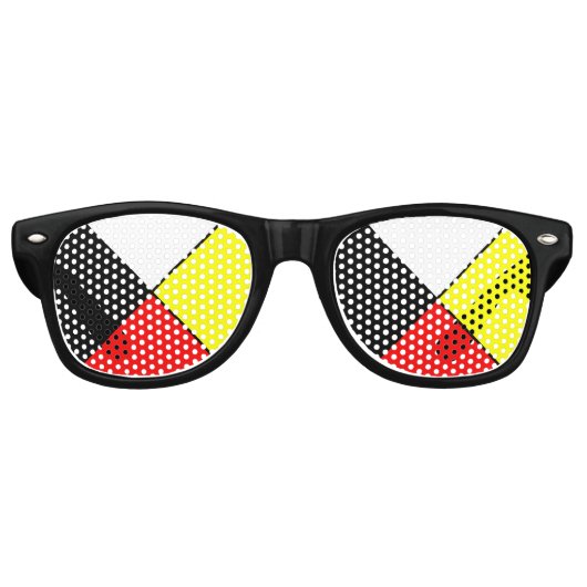 Lunettes de soleil pour roue de médecine (Devant)