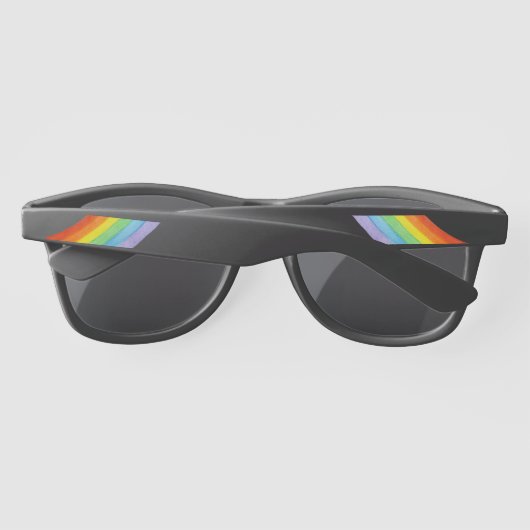Lunettes De Soleil Pride arc-en-ciel (Dos)