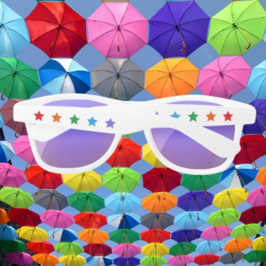 Lunettes de soleil Radiant Rainbow Stars