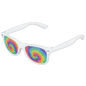 Lunettes de soleil Rainbow Spiral Retro (Angle)