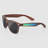 Lunettes De Soleil Rayures arc-en-ciel (Gauche)