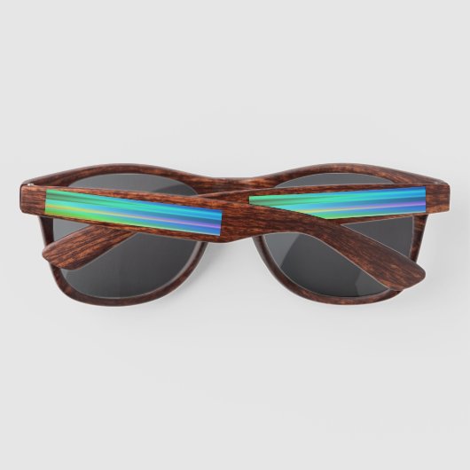 Lunettes De Soleil Rayures arc-en-ciel (Dos)