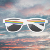 Lunettes De Soleil Rayures de Pride Arc-en-ciel