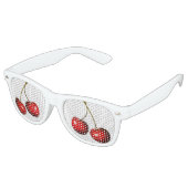 Lunettes de soleil Red Cherry Party (Angulaire)