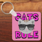 Lunettes de soleil Règle Chats Porte-clés Kitty (Recto)