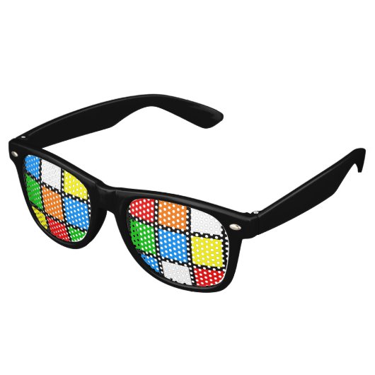 Lunettes de soleil Retro Color Puzzle (Angulaire)