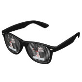 Lunettes de soleil rétro pour la fête de Noël avec (Angulaire)