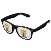 Lunettes de soleil rétro pour soirée Halloween eff (Angulaire)