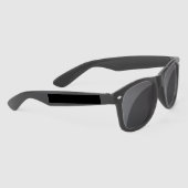 Lunettes de soleil Retro Stripes (Black & Neon Mul (Droite)