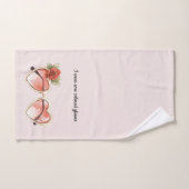Lunettes de soleil rose pâle (Serviette à main)