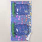 Lunettes de soleil Serviette de plage extérieure M (Devant)