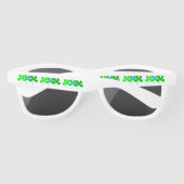 Lunettes De Soleil Shamrock Green St Patricks Day 4Ryan (Dos)