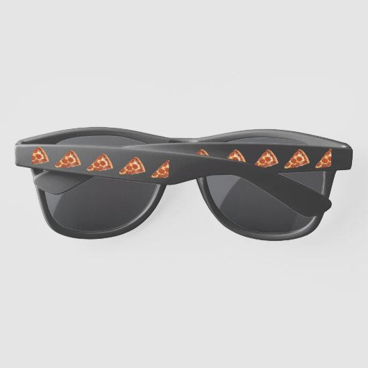 Lunettes De Soleil SlipperyJoe's classique pepperoni pizza tranche fo (Dos)