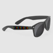 Lunettes De Soleil SlipperyJoe's fierté les gens mains silhouette col (Droite)