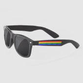 Lunettes De Soleil SlipperyJoe's orgueil drapeau en bois horizontal a (Gauche)